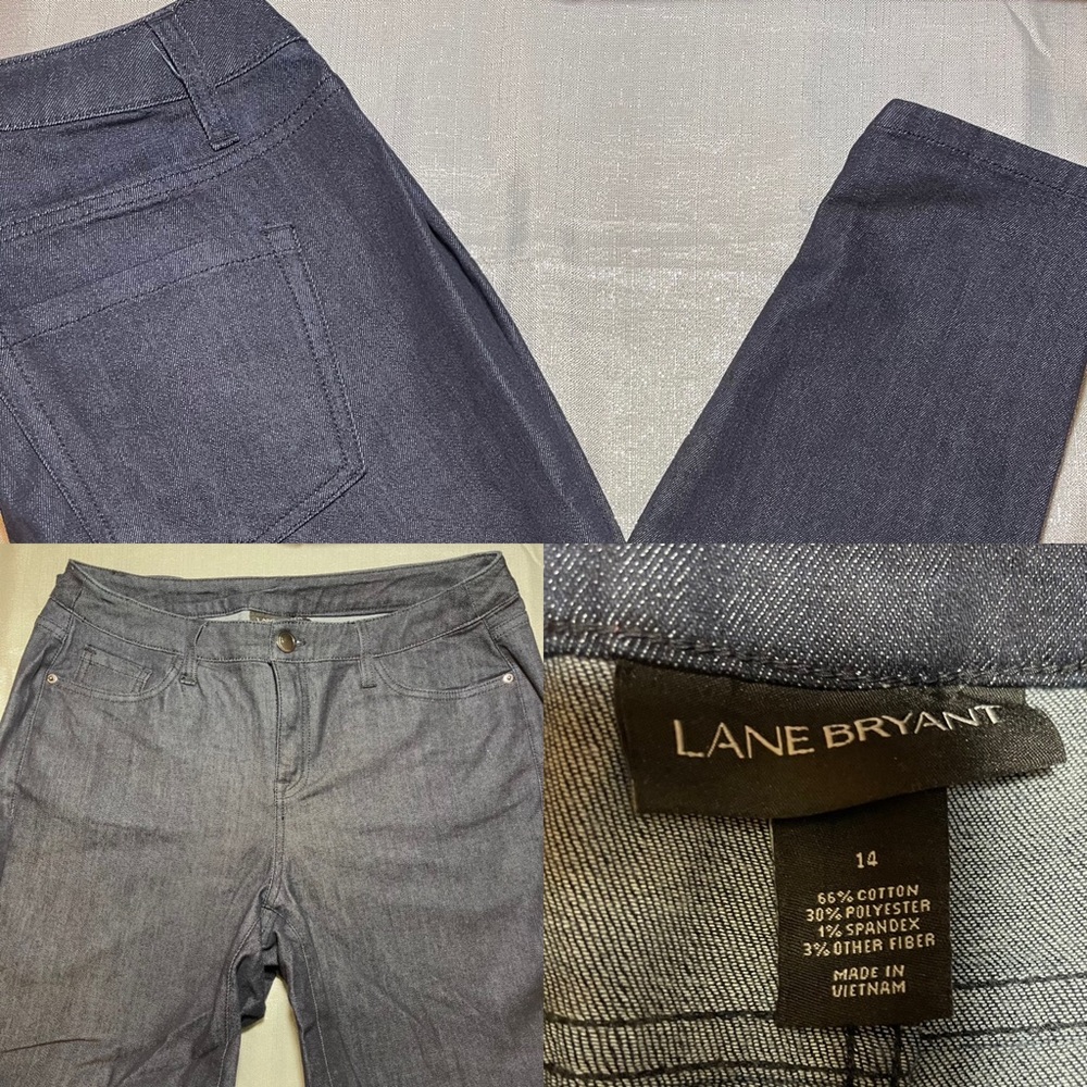 Lane Bryant Navy jeans sz 14